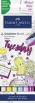FABER-CASTELL - Goldfaber Sketch Marker Kawaii, 6 Farben