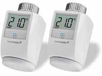 Homematic IP Smart Home Heizkörperthermostat 2er-Set, digitaler Thermostat...