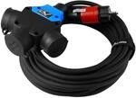 Verl&auml;ngerungskabel 25m 3-Wege Schuko H07RN-F 3x2,5mm Stromkabel Gummikabel 9269