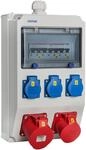 VOTHA&reg; Wandverteiler - verdrahtet"WOLFSBURG" ohne FI-Schalter Steckdose 230 V~ 3,