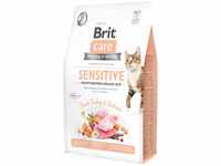 Brit Care Sensitive Trockenes Katzenfutter mit frischem Pute und Lachs...