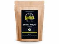 Shiitake Pulver Bio 125g - 100% Bio - Shii-Take - Lentinula edodes - Vitalpilz -