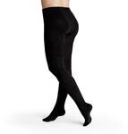 Hudson Damen Strumpfhosen Relax Montana Comfort Size w&auml;rmend Black 0005 45-47