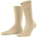 FALKE Herren Socken Milano M So Baumwolle gemustert 1 Paar, Beige Sand 4320, 41-42