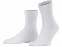 FALKE Herren Socken Tiago M SSO Fil D'Ecosse Baumwolle einfarbig 1 Paar, Weiß (White