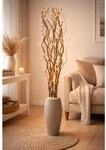 Mojawo&reg; Lichterzweige mit 80 LEDs braun Beleuchtung Lichterkette Leuchtzweig