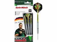 Bull's Champions Kevin Münch Generation II Steel Dart Set (21g - Steel), 14171