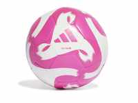 Adidas Unisex Ball (Machine-Stitched) Tiro Club Football, White/Team Shock Pink,
