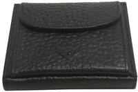 VOI B&ouml;rse ELSA Portemonnaie Leder Damen klein: Farbe: Schwarz