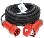 KALLE DAS KABEL CEE 400V Verl&auml;ngerung Kraftstromkabel Starkstromkabel 32A H07RN-F 5G