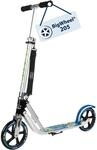 HUDORA BigWheel 205 Scooter - Stabiler Aluminium-Roller - H&ouml;henjustierbarer &