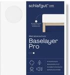schlafgut Pro Molton Matratzenschoner 180x200 cm wasserdicht, Baumwolle