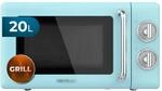 Cecotec Mikrowelle mit Grill Proclean 3110 Retro Blue Mechanische