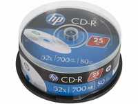 HP CRE00015 CD-R Rohling 700 MB 25 St. Spindel