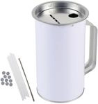 HMF 45000-07 Spendendose 8 cm &Oslash;, 14,5 cm hoch mit Griff, inkl. Zubeh&ouml;r