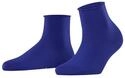 FALKE Damen Socken Cotton Touch W Sso Baumwolle einfarbig 1 Paar, Blau Imperial 6065,