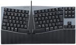 Perixx PERIBOARD-335BL DE, Kabelgebundene ergonomische mechanische Tastatur &ndash;