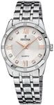 Festina Damen Uhr Analog Edelstahl 316L Silber - Quarzwerk - Mineralglas
