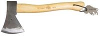 Bison Universalbeil 1879 800g HY I Kleine Outdoor Axt 380mm lang f&uuml;r Forst, Garten