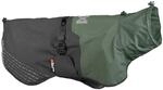 Non-Stop Dogwear Fjord Regenmantel f&uuml;r Hunde, Gr&uuml;n/Grau, 60, Wasserdicht,