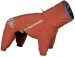 Hurtta Mudventure Overall ECO, Hunderegenmantel, Wasserdicht, Cinnamon-Orange, 45M