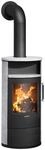 Justus | Kaminofen | Island 5 2.0 | 5 kW | Speckstein, Stahl Schwarz