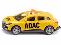 siku 1565, Audi Q4 e-tron ADAC Pannenhilfe, Spielzeug-Auto, Metall/Kunststoff, Gelb,