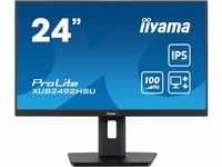 iiyama ProLite XUB2492HSU-B6 60,5cm 23,8" IPS LED-Monitor Full-HD 100Hz HDMI DP