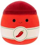 Squishmallows SQCR04132 - Illian die Sriracha 30 cm, offizielles Kelly Toys Pl&uuml;sch,