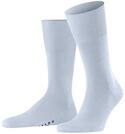 FALKE Herren Socken Airport M So Wolle Baumwolle einfarbig 1 Paar, Blau Light Blue