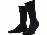 FALKE Herren Socken Sensitive London M SO Baumwolle mit Komfortbund 1 Paar, Schwarz