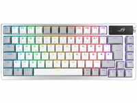 ASUS ROG Azoth White RGB Gaming-Tastatur (QWERTZ Layout, 75% Tastaturformfaktor,