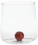 Zafferano Bilia Bicchieri Ambra 44 cl Set 6 Pz in Vetro Borosilicato Fatto a Mano