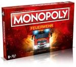 Winning Moves Monopoly Feuerwehr Edition - Monopoly Spiel f&uuml;r Fans - Familienspiele