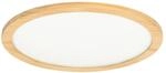 Lucande LED Deckenlampe Holz 48 cm, mit Fernbedienung dimmbar wechselbare Lichtfarbe