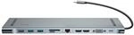 Baseus Stacja/replikator Adapter USB-C HUB Enjoyment (CATSX-G0G)