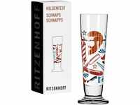 RITZENHOFF 1061011 Schnaps-Glas 40 ml - Serie Heldenfest, Motiv Nr. 11 - Barber –