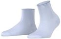 FALKE Damen Socken Cotton Touch W Sso Baumwolle einfarbig 1 Paar, Blau Light Blue