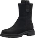 Tamaris Damen Warmfutter Stiefel Leder bequem; BLACK, EU 37