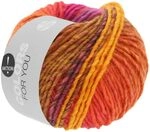 LANA GROSSA Colors for You | Volumin&ouml;ses Dochtgarn mit Farbverlauf | Handstrickgarn