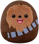 Squishmallows SQK0015 - Chewbacca 25 cm, offizielles Kelly Toys Pl&uuml;sch, superweiches
