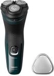 PHILIPS Rasierer X3002/00 S Ries 1000, 8 Stunden Ladezeit, 40 min
