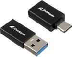 Sharkoon Adapter USB 3.2 Gen 1 Adapter OfficePal, USB-A > USB-C/USB-C > USB-A