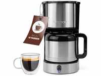 Clatronic® Kaffeemaschine mit Thermoskanne für 8–10 Tassen Kaffee (ca....