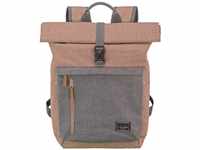 travelite Handgepäck Rucksack mit Laptop Fach 15,6 Zoll, Gepäck Serie BASICS