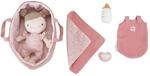 Little Dutch Stoffpuppe Babypuppe im Tragekorb mit magnetischem Schnuller und