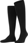 FALKE Unisex Kinder Family Kh Nachhaltige Baumwolle Lang Einfarbig Kniestr&uuml;mpfe,