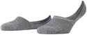 FALKE Damen F&uuml;&szlig;linge Invisible Step High Cut W In Baumwolle unsichtbar einfarbig 1
