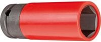 GEDORE red Schlagschraubereinsatz mit Schonh&uuml;lse, Nuss 1/2" 12,5 mm Antrieb, 6-kant,
