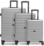 REDOLZ Hartschalen Koffer-Set 3-teilig | Leichte Reise-Trolleys aus hochwertigem,